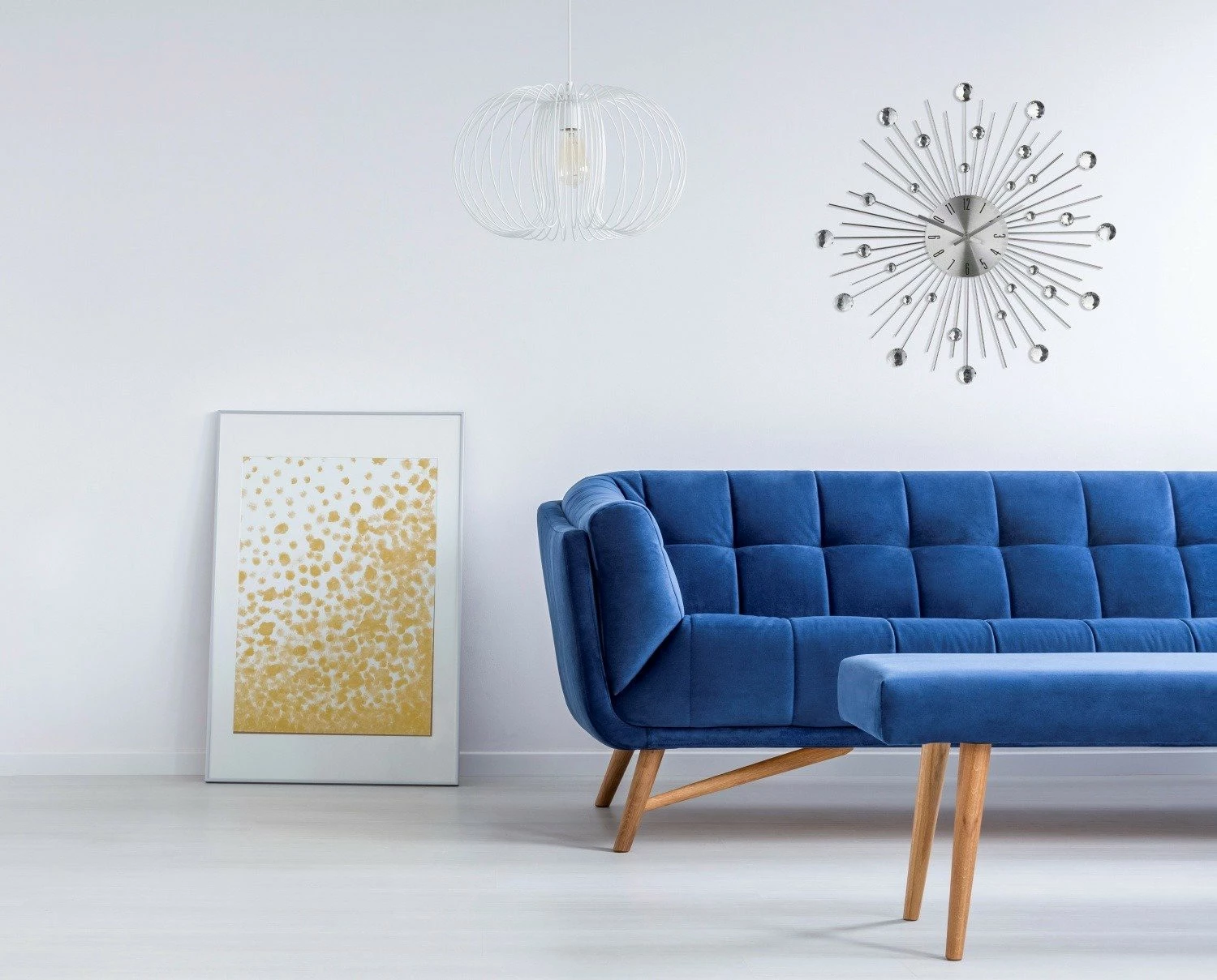 Atmosphera Créateur d'intérieur Wanduhr mit Kristallen – Bild 2