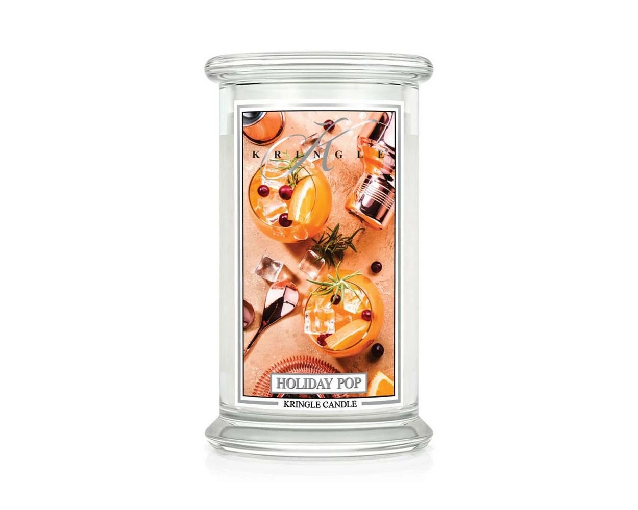 Kringle Candle Große Classic Candle Holiday Pop