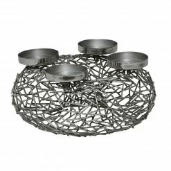 Flowforia Kranz mit Kerzentellern