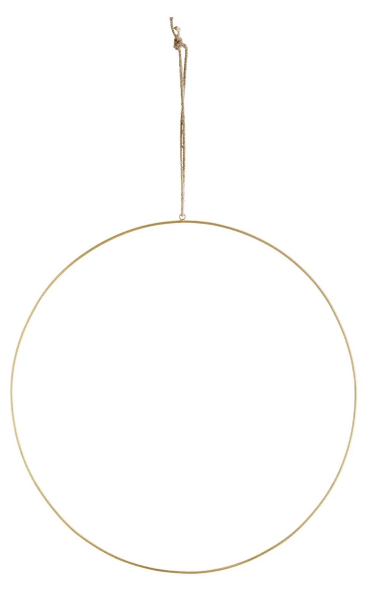 Madam Stoltz Dekoring für Wand & Fenster, L - Dekoring für Wand & Fenster goldfarben, L