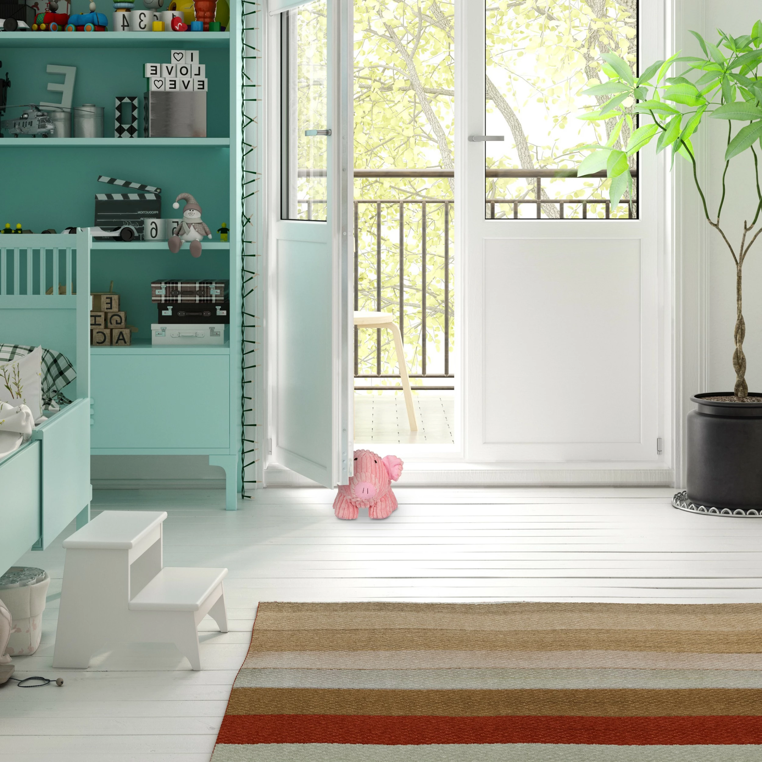 Relaxdays Türstopper Schwein stehend – Bild 4