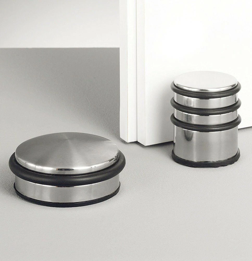 Zeller Türstopper Edelstahl Ø 10 x 4.5 cm – Bild 2