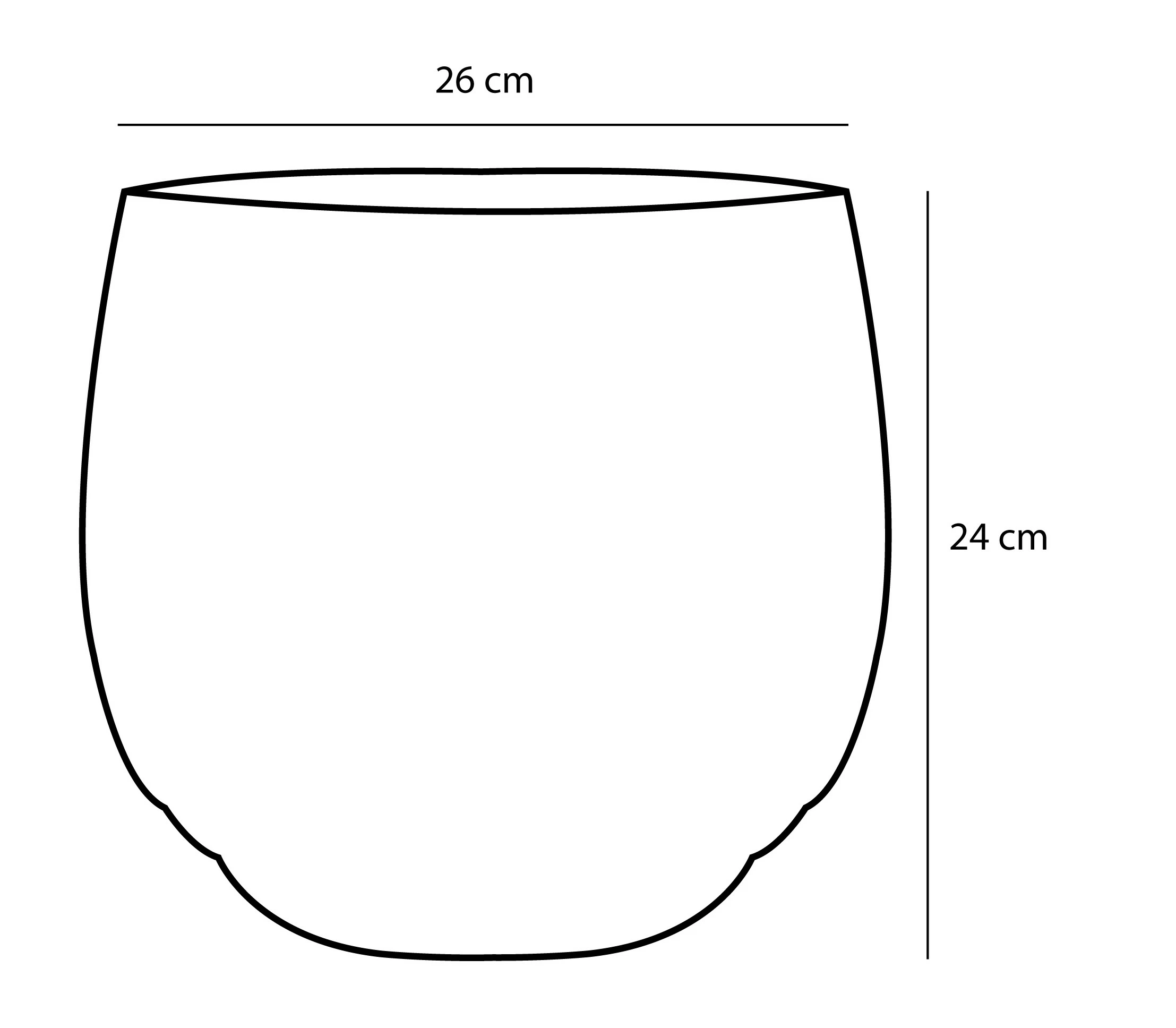 Mica Decorations Pflanzkorb Jorck (3er-Set) - Schwarz - Naturfaser - Kunststoff – Bild 6