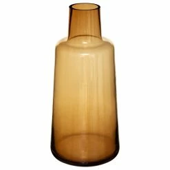 Atmosphera Créateur d'intérieur Dekovase, Ø 19 x 40 cm, Bernstein