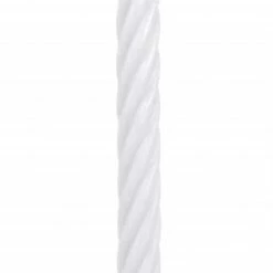 Flowforia Stabkerze Twist weiß 250/28