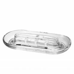 Leonardo Desktopschale Pronto I - Glas - Transparent