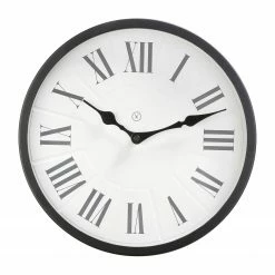 Sompex Wanduhr Madrid - Metall/ Glas - Beige