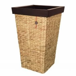 Flechtwaren Müller Pflanzgefäß Clovelly II - Weide - Hellbraun - 28 x 50 cm