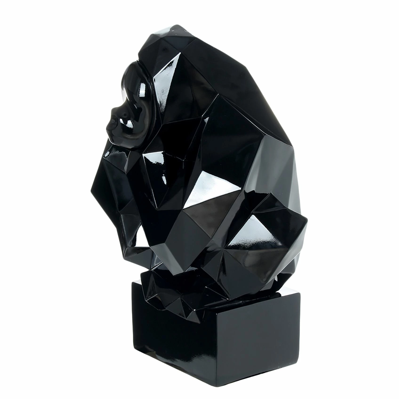 Kayoom Dekofigur Kenya II - Kunstharz - Schwarz – Bild 3