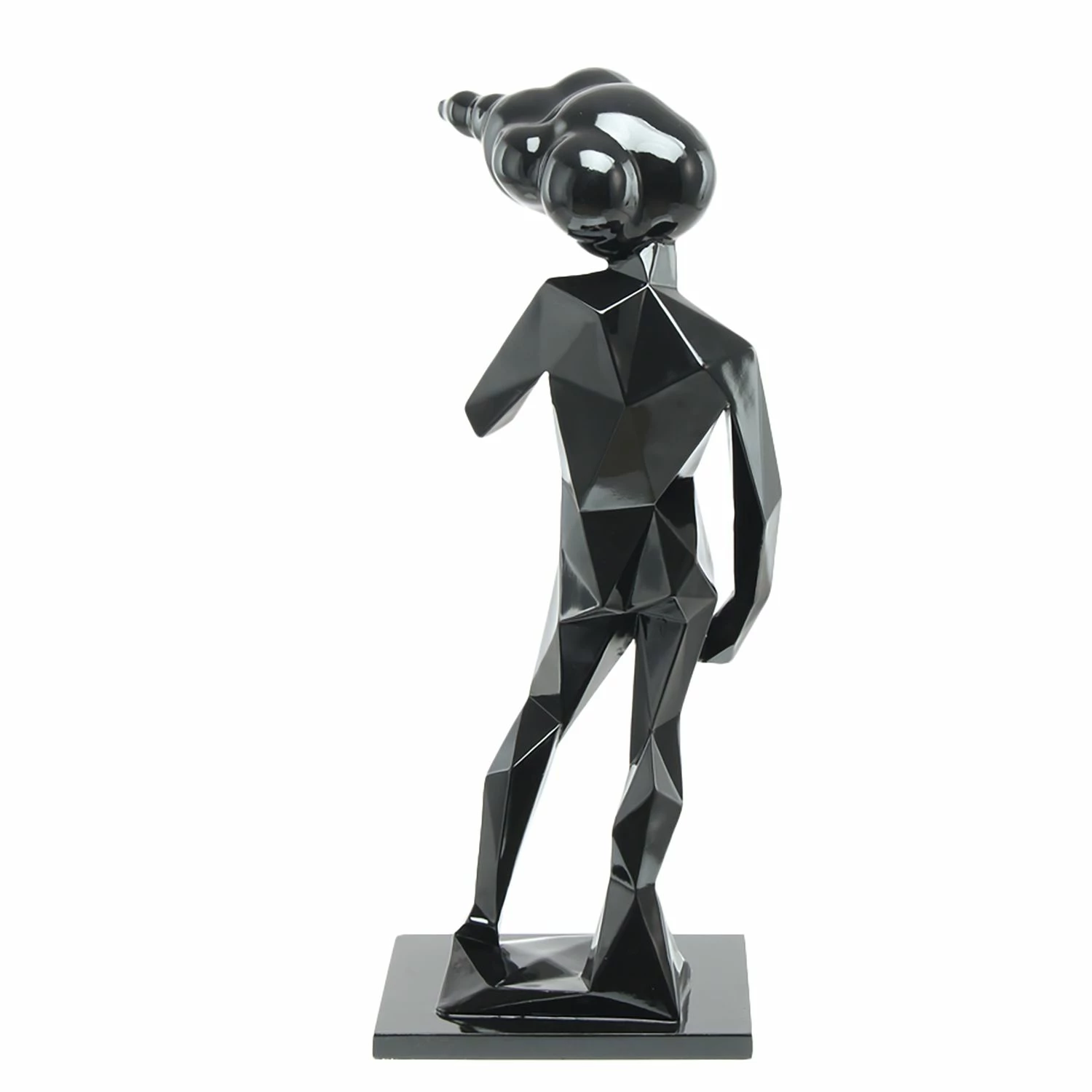 Kayoom Dekofigur Kenya III - Kunstharz - Schwarz – Bild 5