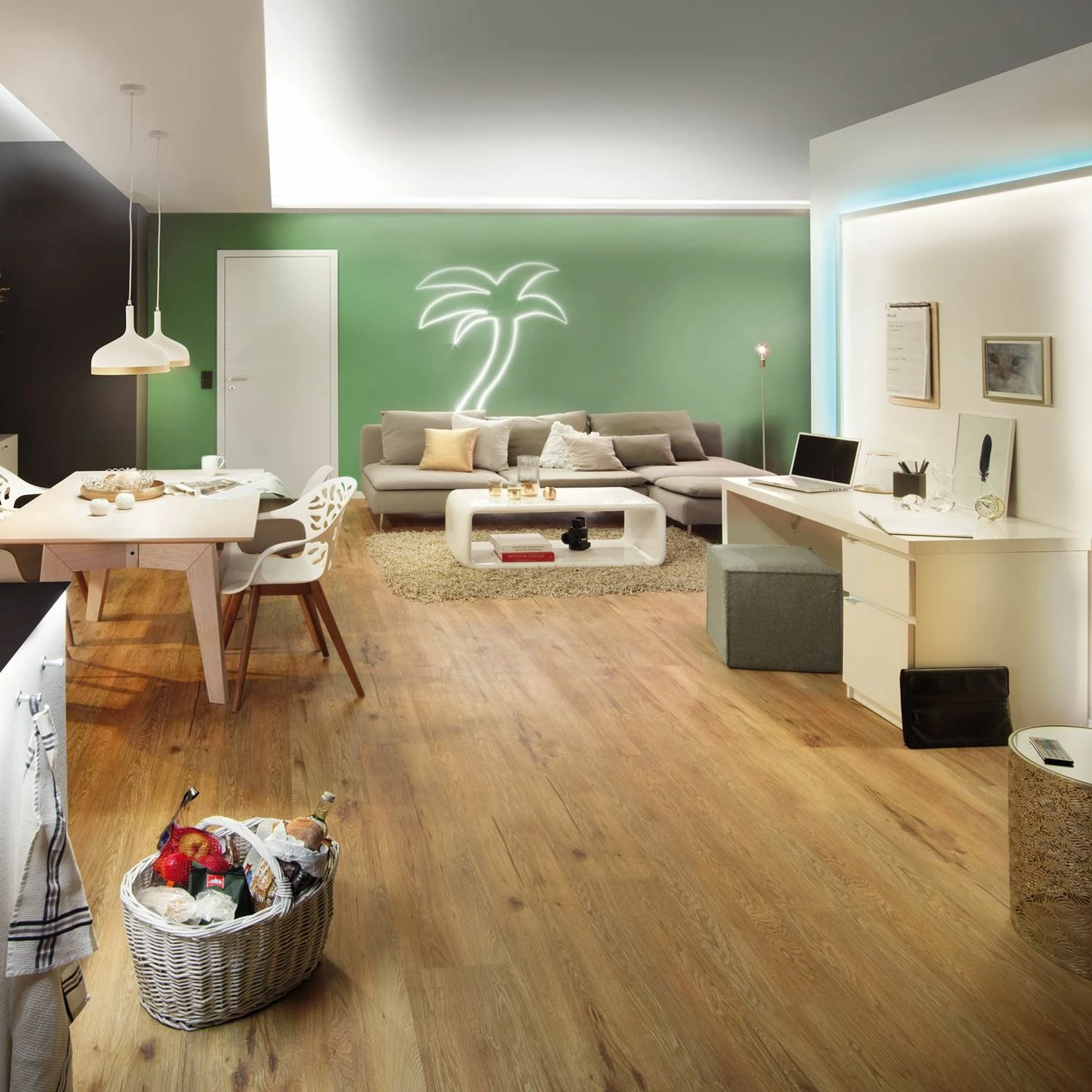 Paulmann LED-Lichterkette Denman 5m IV - Silikon - 1-flammig – Bild 3