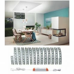 Paulmann LED-Lichterkette Denman 5m IV - Silikon - 1-flammig