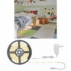 Paulmann LED-Lichterkette Ilheus 5m I - Silikon - 1-flammig