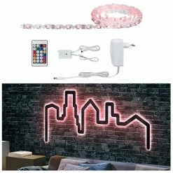 Paulmann LED-Lichterkette Balchik 3m III - Silikon - 1-flammig