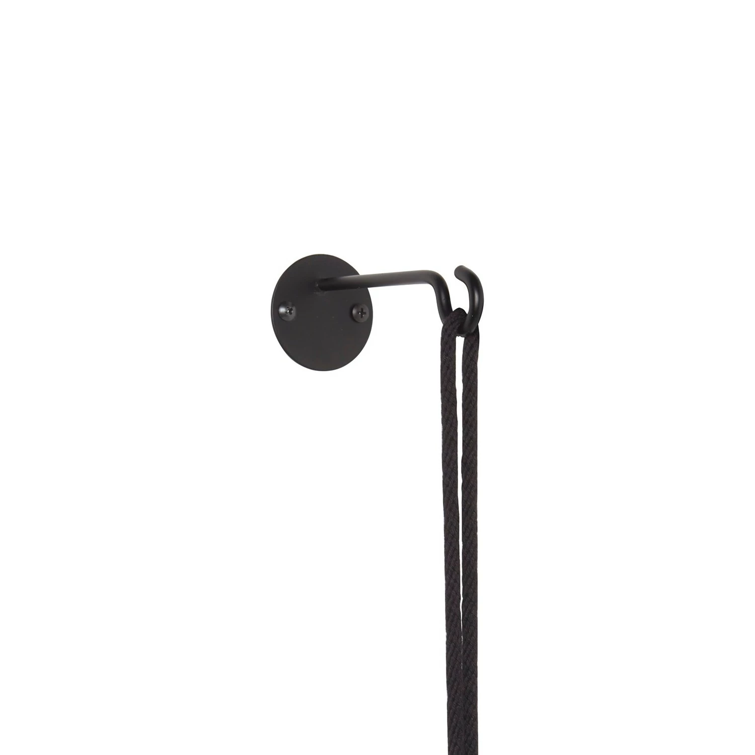 Umbra Blumenampel Bolo - Eisen / Baumwolle / Keramik - Schwarz – Bild 9