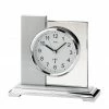 AMS Tischuhr Ponte Nova - Funk - Silber