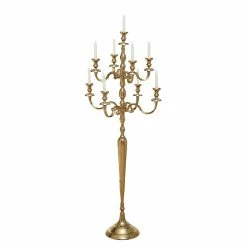 Boltze Kerzenleuchter Victoria I - Aluminium - Höhe: 180 cm