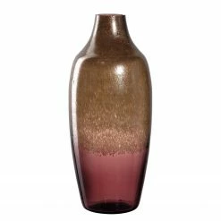 Leonardo Vase Poesia II - Glas - Gold - 17 x 40 cm