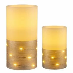 Pauleen Wachskerze Fairy Lights (2er-Set) - Wachs - 2-flammig