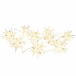 Näve LED-Lichterkette Mosnac I - Polyester PVC - 9-flammig