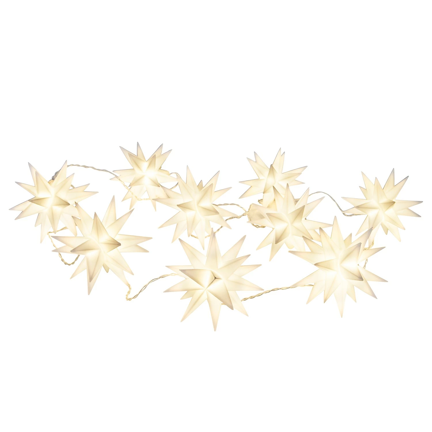 Näve LED-Lichterkette Mosnac I - Polyester PVC - 9-flammig