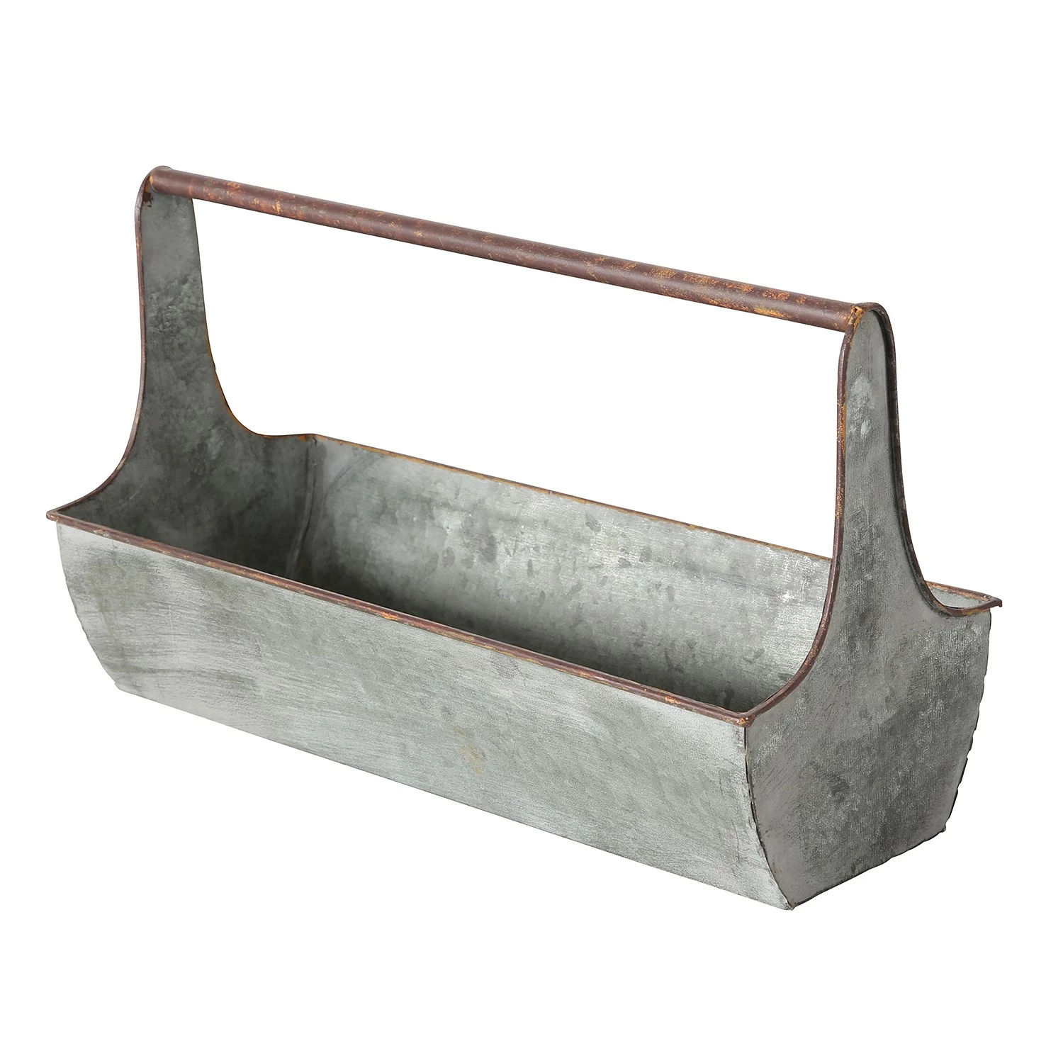 Boltze Pflanztopf Carlson I (3-teilig) - Zink - Grau – Bild 3