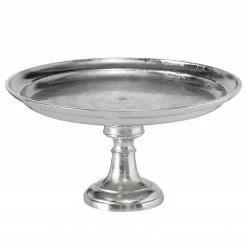 Boltze Dekoteller Parrish - Aluminium - Silber