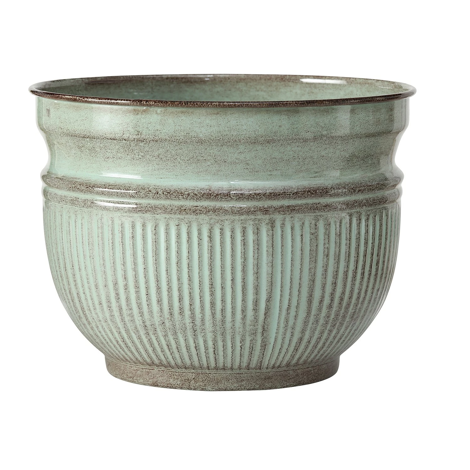 Boltze Pflanztopf Floretta (3-teilig) - Eisen - Taupe – Bild 4