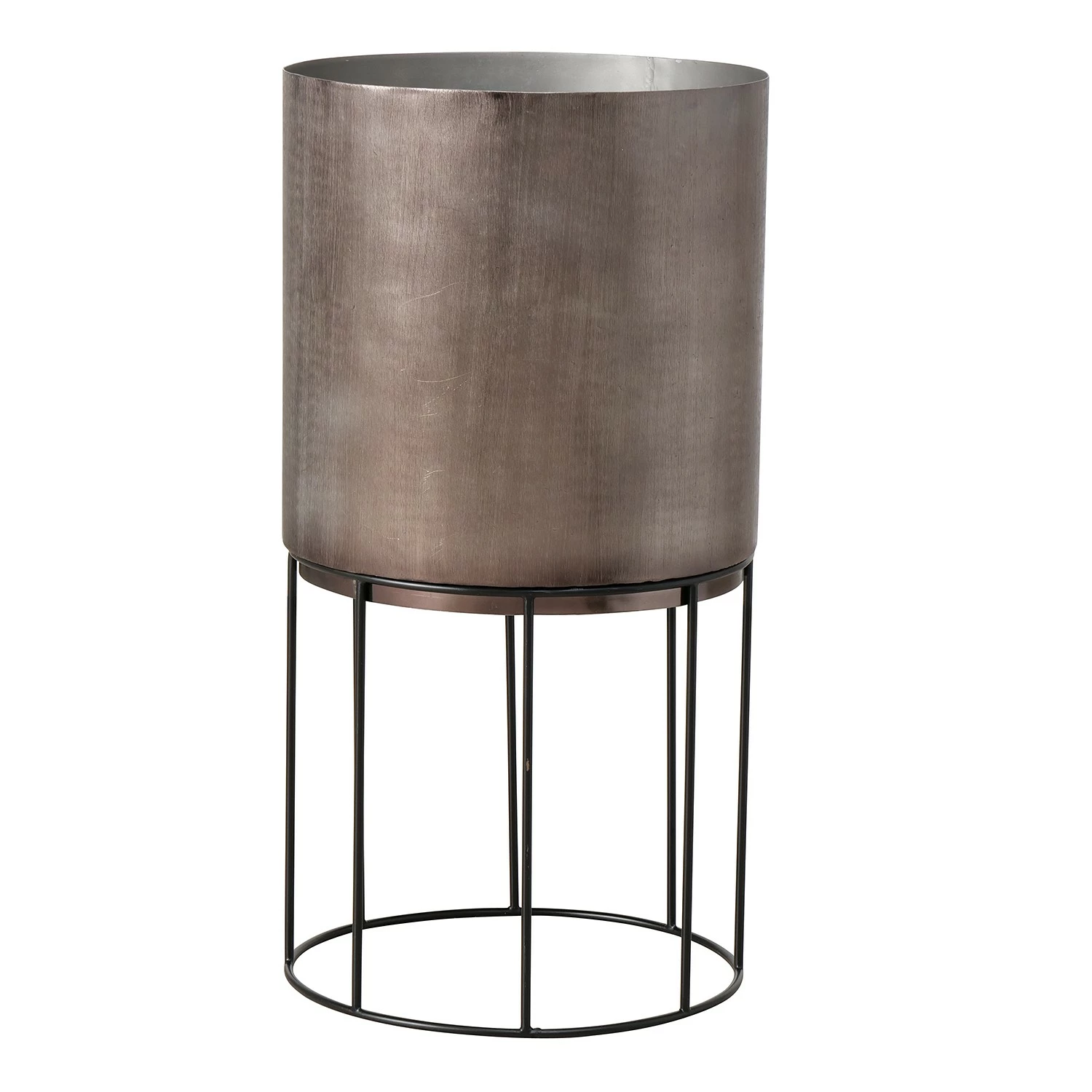 Boltze Pflanztopf Golia II (3-teilig) - Aluminium - Graphit – Bild 2