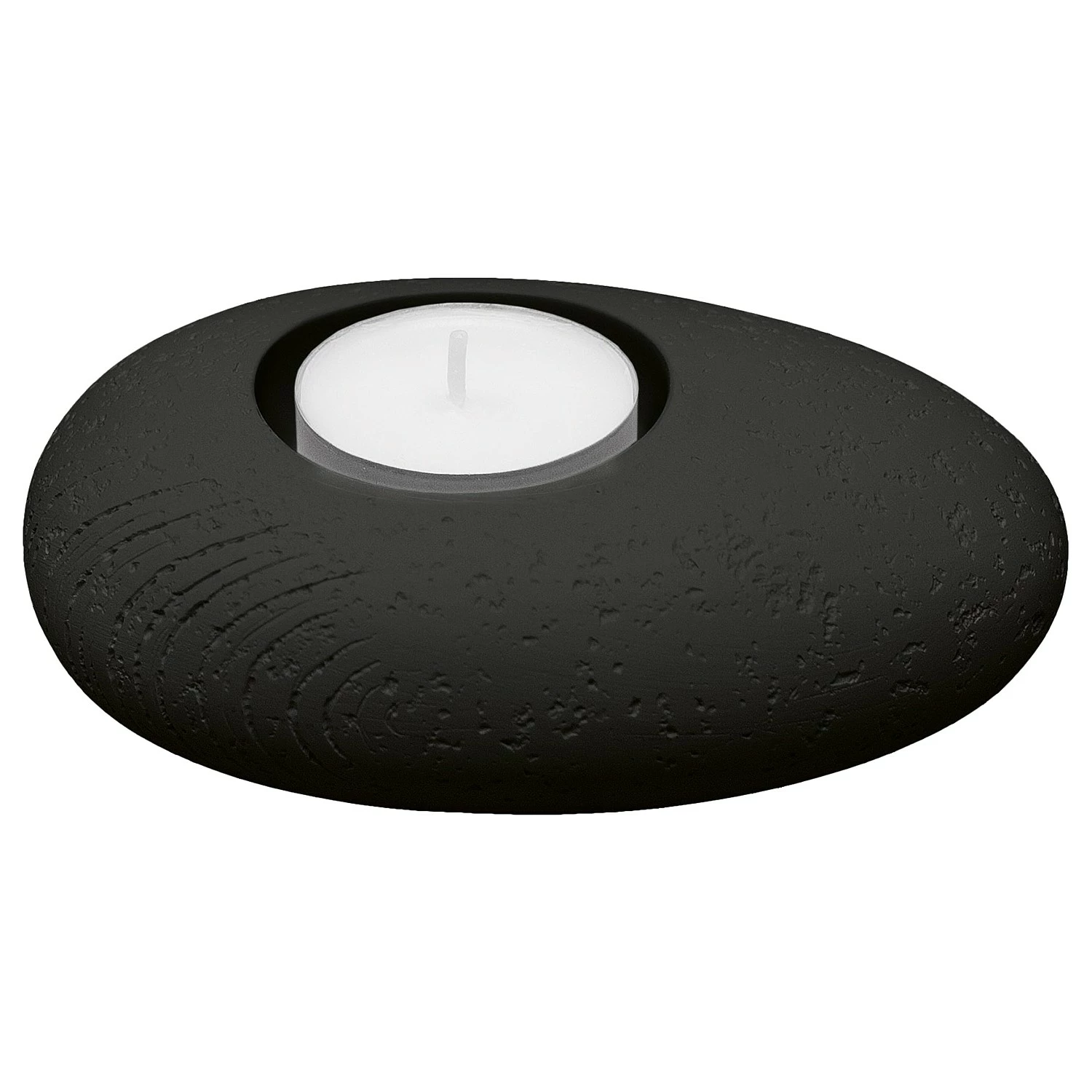 Kleine Wolke Kerzenhalter Candle - Polyresin - Schwarz – Bild 2