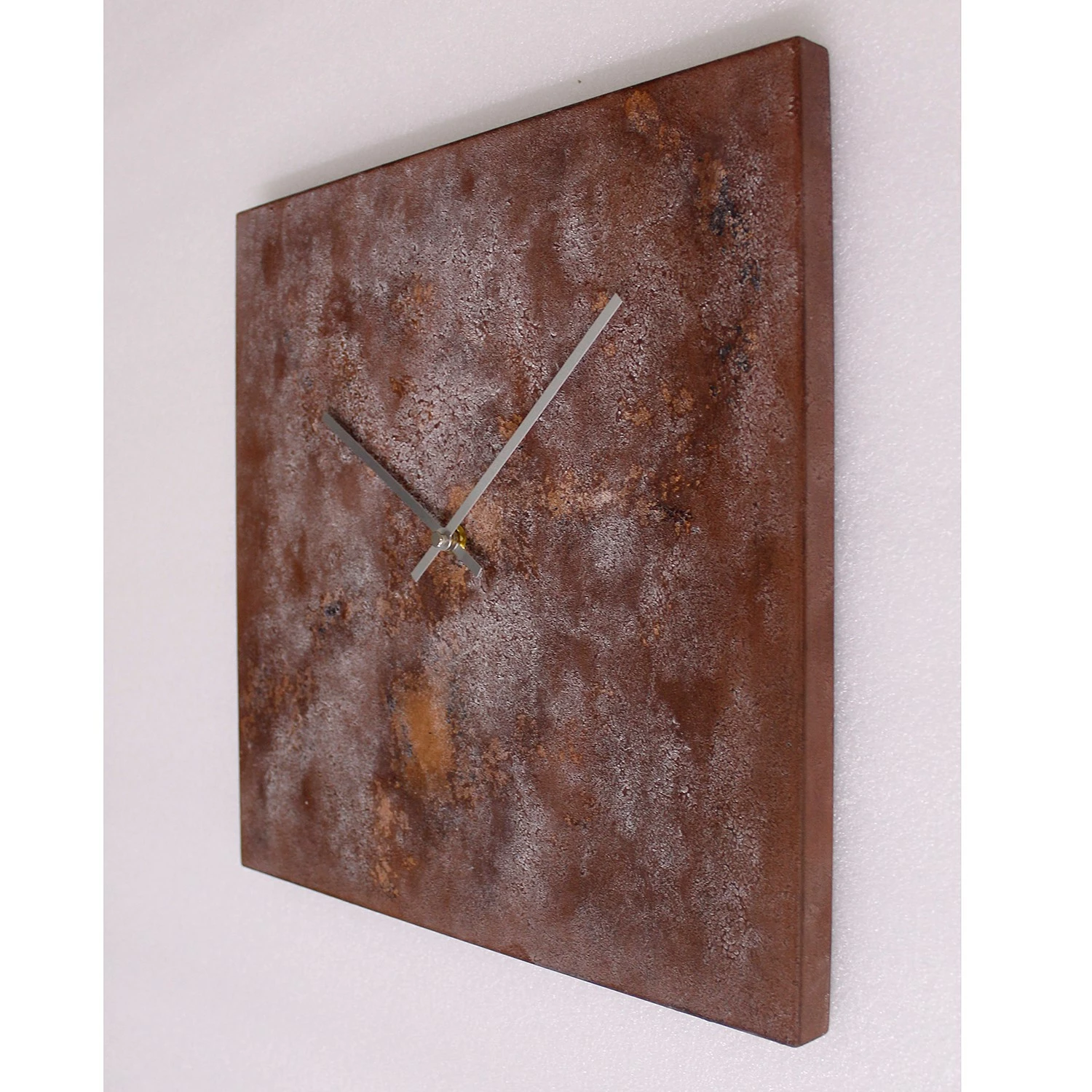 Technoline Wanduhr WT 7036 - Metall - Rostfarbend – Bild 2