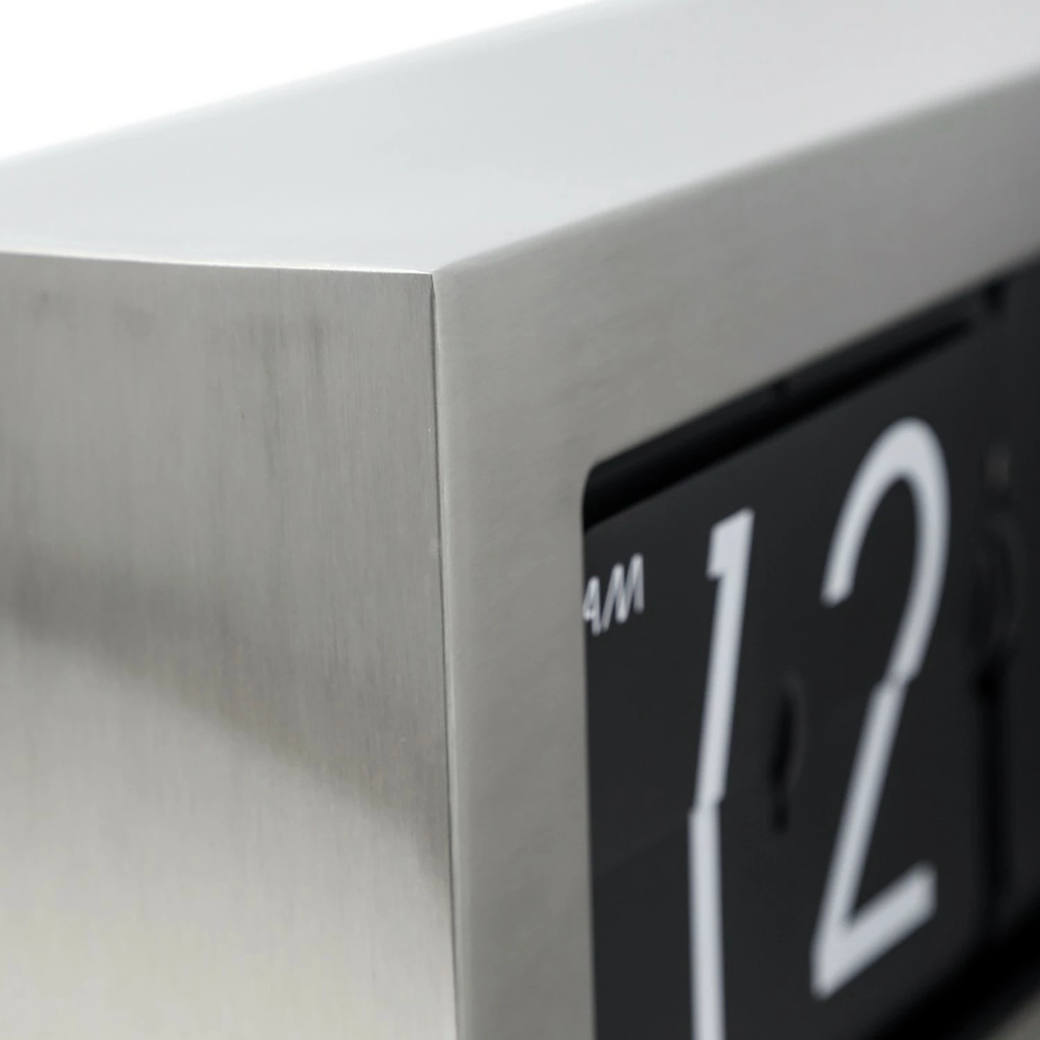 Nextime Tischuhr Big Flip - Aluminium - Silber – Bild 9