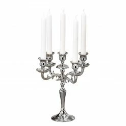 Boltze Kerzenhalter Varas I - Aluminium - Silber