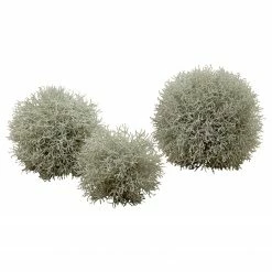 Boltze Kunstpflanze Gras - Kunststoff - Salbeigrün