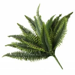 Boltze Dekozweig Farn - Kunststoff - Grün