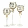 Boltze Windlicht Manou IV (3-teilig) - Glas - Champagner