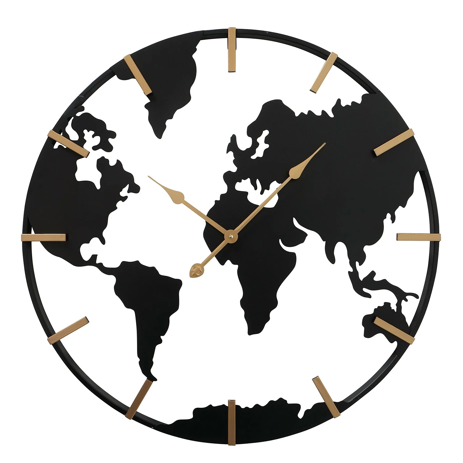 Boltze Wanduhr Union - Eisen - Mehrfarbig