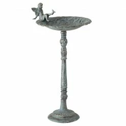 Boltze Vogeltränke Glory - Gusseisen - Grün