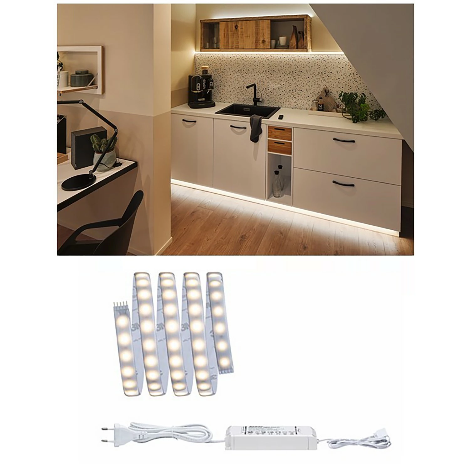 Paulmann LED-Stripes MaxLED 1,5m VII - Silikon