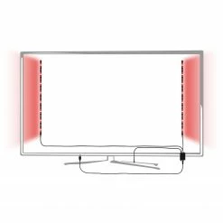 Paulmann LED-Stripes Marvieux 50 cm (2er-Set) - Aluminium - 1-flammig