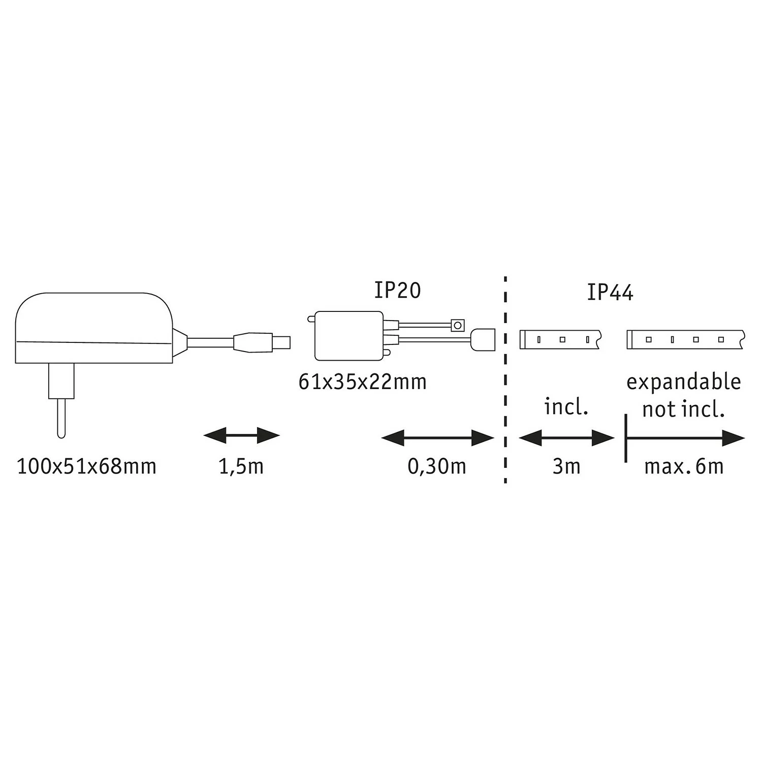 Paulmann LED-Stripes MaxLED 3m X - Silikon – Bild 14