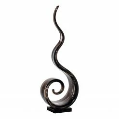 Leonardo Dekoobjekt Casolare - Farbglas - Schwarz