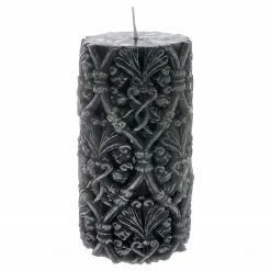 My Flair Kerze Cumbaya - Wachs - Grau