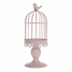 My Flair Kerzenhalter Natan - Metall - Pink