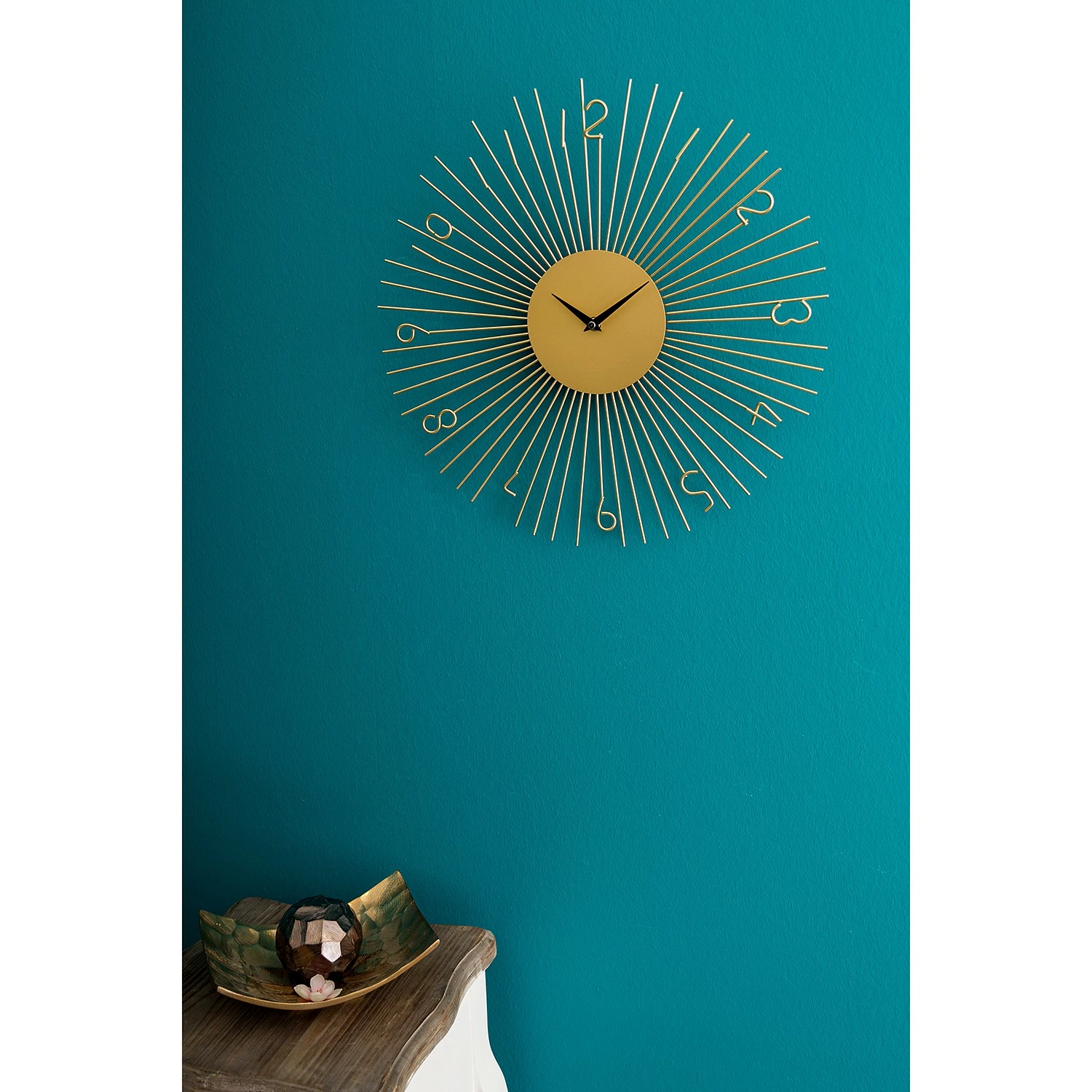 My Flair Wanduhr Sigatoka - Eisen - Gold – Bild 2