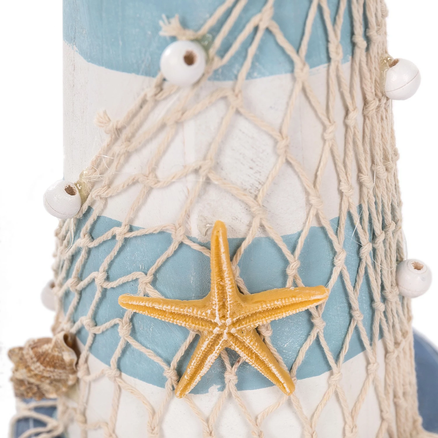 My Flair LED-Leuchtturm Aarhus - Polyresin - Weiß – Bild 5