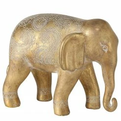 Boltze Figur Samuel - Kunstharz - Gold