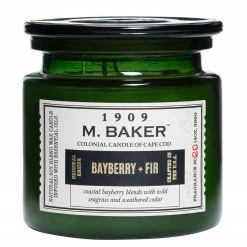 Colonial Candle Duftkerze Bayberry and Fir - Soja Wachs Mischung - Grün - 396g