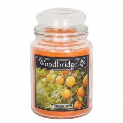 Woodbridge Candle Duftkerze Orange Grove - Veredeltes Paraffin - Orange - 565g