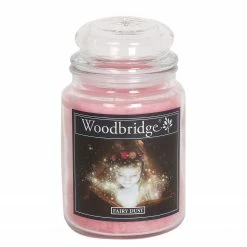 Woodbridge Candle Duftkerze Fairy Dust - Veredeltes Paraffin - Pink - 565g